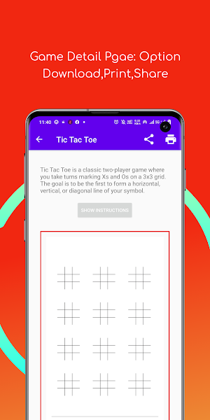 Printable Paper Games Screenshot 1