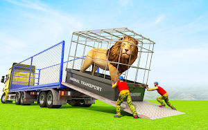 Safari Animals Transport Truck - Wild Simulator Screenshot 2