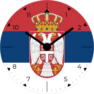 Serbia Analog Watch Face Screenshot 0