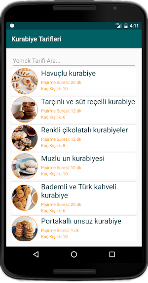 İnternetsiz Kurabiye Tarifleri Screenshot 0