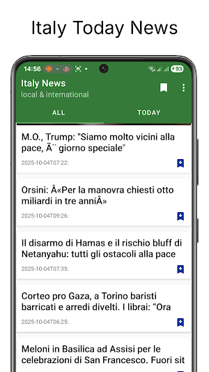 Italy News Screenshot 2