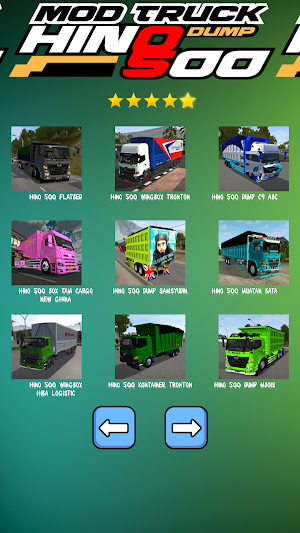 Mod Truck Hina 500 Dump Screenshot 3