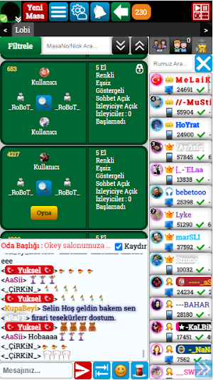 Yonca.Net Oyun Okey Oyna Screenshot 2
