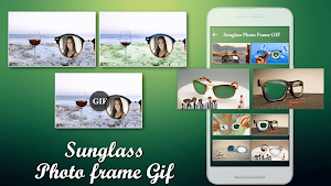 Sunglass GIF Photo Frame Screenshot 0