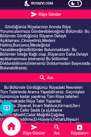 Rüya Yorumucusu Ruyaevi.com Screenshot 2