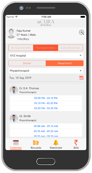 mCURA 1MedKey Screenshot 1