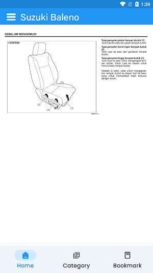 Car Owner's Manual: Suzuki Screenshot 3