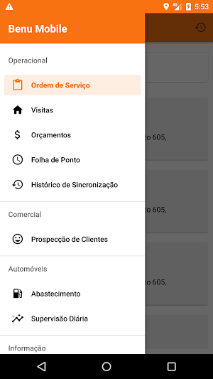 Benu ERP Mobile Screenshot 2