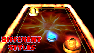 Air Hockey - War of Elements Screenshot 2