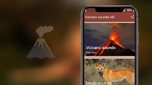 Volcano and Lava sounds Screenshot 1