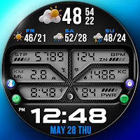 PER46 Digital Watch Face