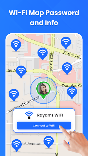 Wifi Password Map Screenshot 0