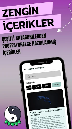Harmony Haven: İlham & Gelişim Screenshot 3