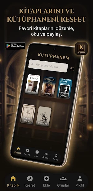 Kütüphanem Screenshot 2