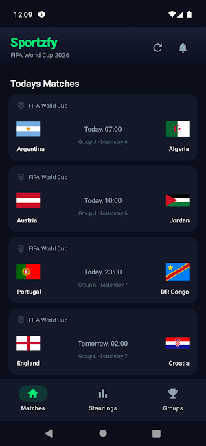 Sportzfy - Toffee - Cricfy TV Screenshot 0