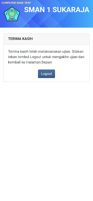 EXAM SMAN 1 Sukaraja Screenshot 2