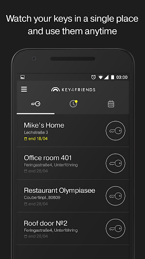 SimonsVoss Key4Friends Screenshot 1
