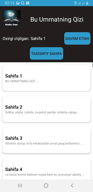 Bu Ummatning Qizi Screenshot 3