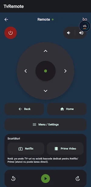 TV Remote & mouse Screenshot 2