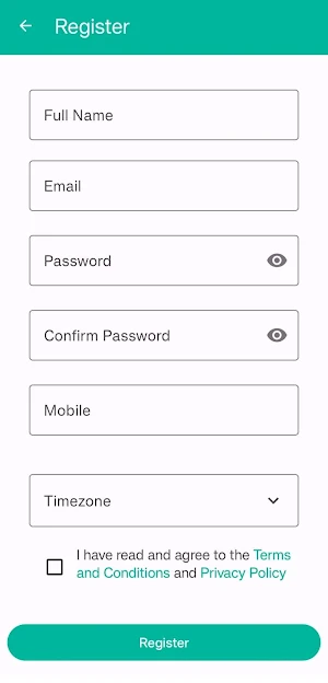 General Checklist Screenshot 1