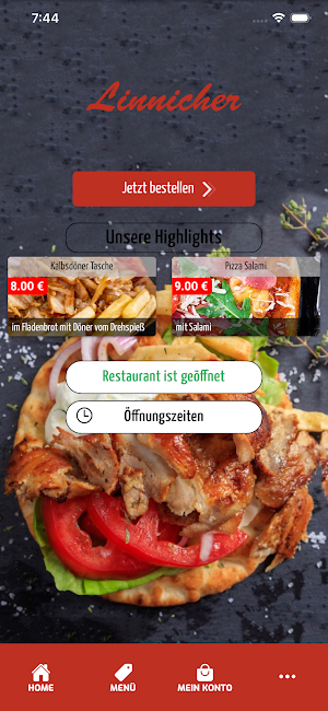 Linnicher Döner & Pizzeria Screenshot 0