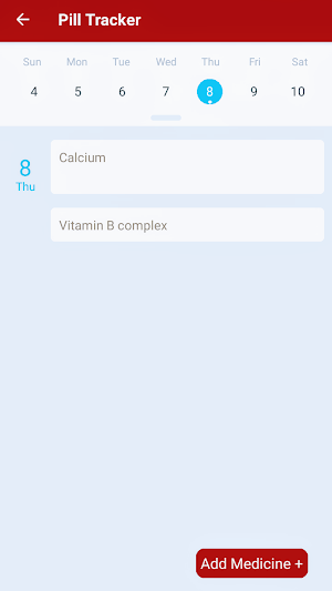 Medlogs Screenshot 2