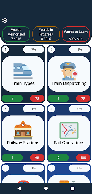 English for Rail Screenshot 0