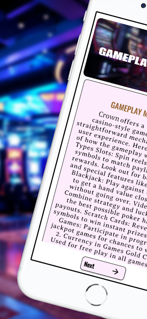 Crown-Coins Casino app tip Screenshot 0