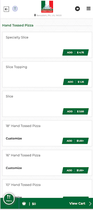 Napoli’s Pizzeria Screenshot 3