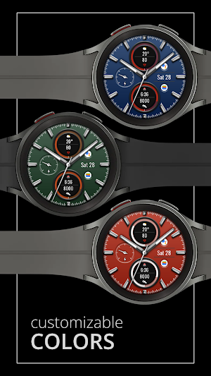 DADAM95 Analog Watch Face Screenshot 1