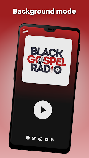 Black Gospel Radio Screenshot 1