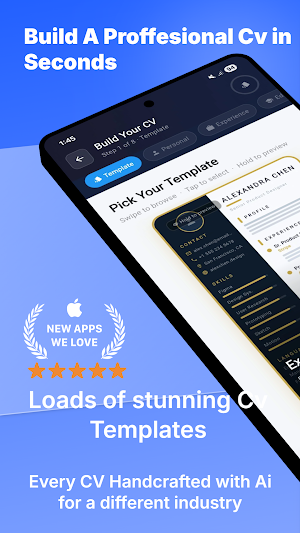 cv Maker AI Fast Resume build Screenshot 0