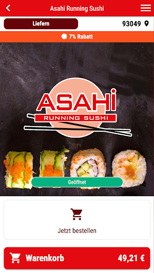 Asahi Running Sushi Screenshot 0