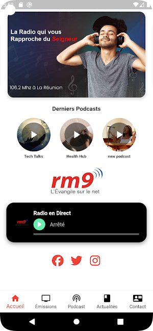Radio Mixte 9 (RM9) Screenshot 0