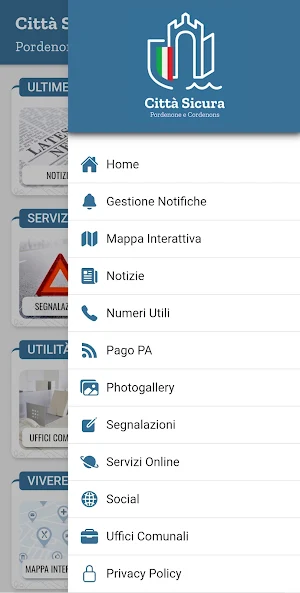 Città Sicura Screenshot 1