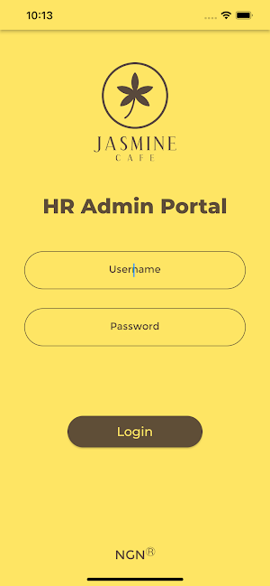 Jasmine Admin HR Screenshot 1