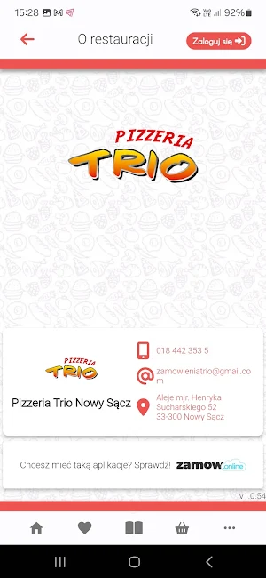 Pizzeria Trio Nowy Sącz Screenshot 3