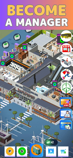 Idle Grand Mall Tycoon - Shop Screenshot 1