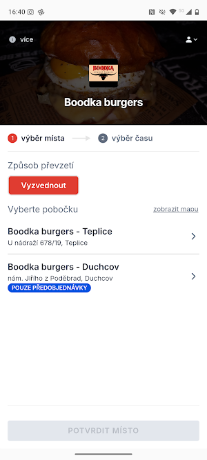 Boodka burgers Screenshot 0