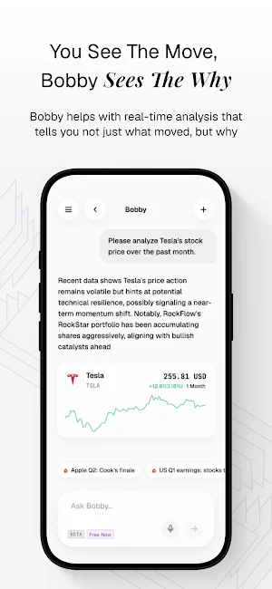 Bobby AI: Trade & Invest Agent Screenshot 2