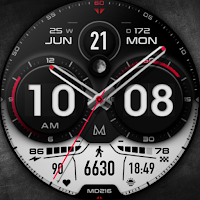 MD216 Analog watch face