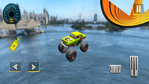 Monster Truck Stunt Car Games Screenshot 2