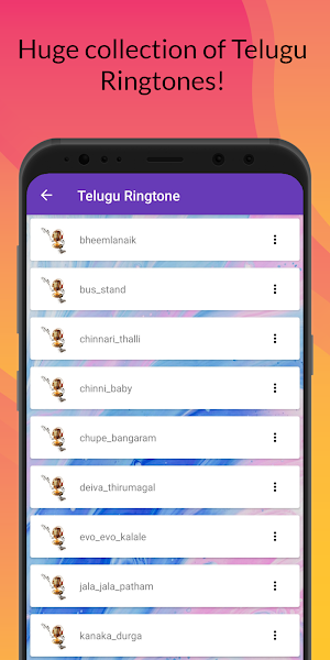 Telugu Ringtones : Offline Screenshot 0