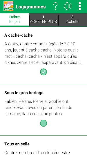 Logic Grid Puzzles in French Screenshot 3