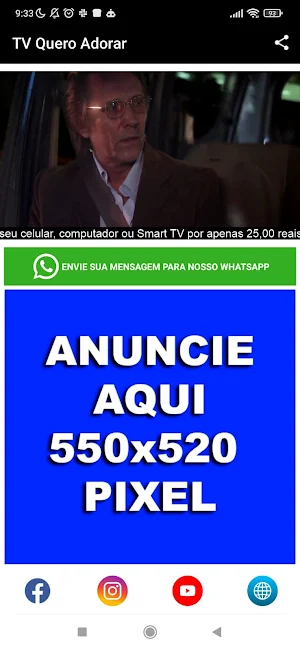 TV Quero Adorar Screenshot 2