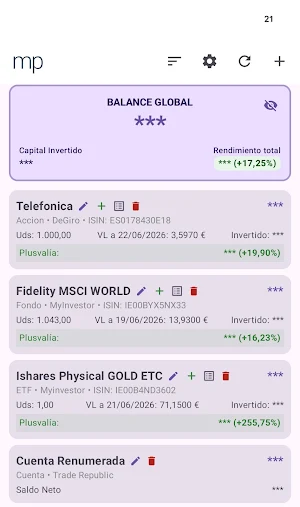MyPatrimonio Screenshot 0