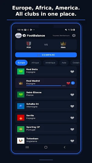 FootBalance Screenshot 1