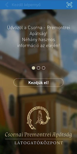 Csornai Premontrei Apátság Screenshot 1
