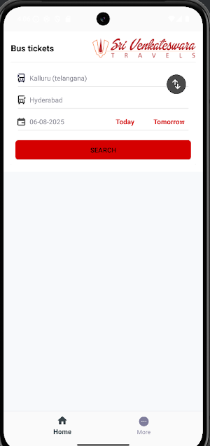 SRI VENKATESWARA TRAVELS Screenshot 1