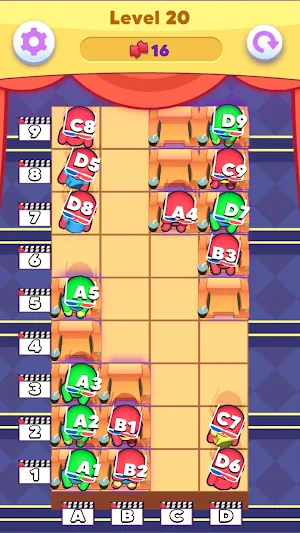 Sort The Seats Screenshot 2